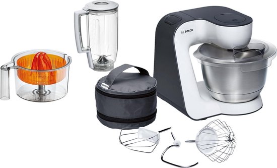 Bosch MUM50123 Keukenmachine - MUM5 - Wit zwart van Merkloos