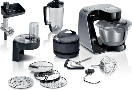 Bosch MUM5XC4E keukenmachine 1000 W 3,9 l Zwart Ingebouwde weegschalen van Bosch