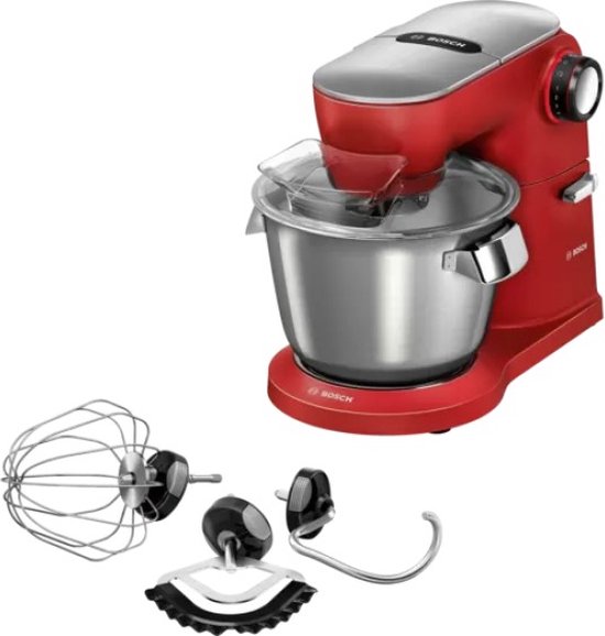 Bosch OptiMUM MUM9A66R00 - Keukenmachine - Rood/RVS van Bosch