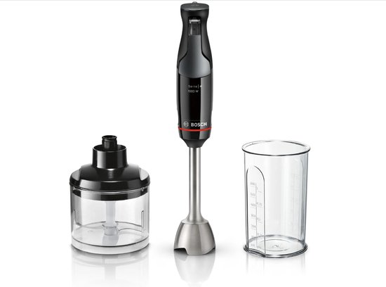 Bosch Serie 4 MSM4B620 - ErgoMaster staafmixer - Model 2023 - 1000 W Zwart van Bosch