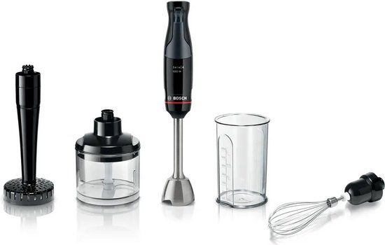 Bosch Serie 4 MSM4B623 blender 0,6 l Staafmixer 1000 W Antraciet, Transparant van Bosch
