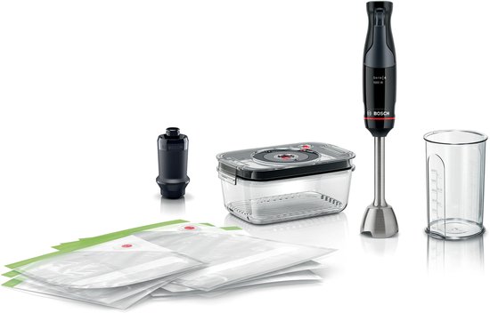 Bosch Serie 4 MSM4B6V2 blender 1,2 l Staafmixer 1000 W Zwart van Bosch