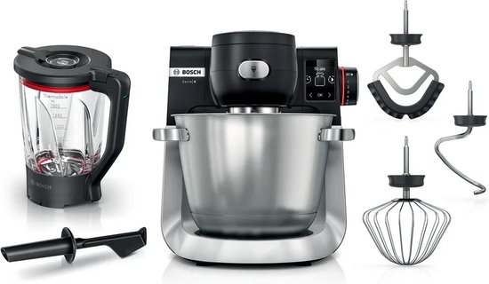 Bosch Serie 6 MUMS6ZS17 keukenmachine 1600 W 5,5 l Zwart, Roestvrijstaal van Bosch