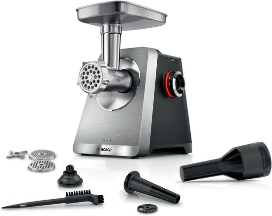 Bosch Serie 8 - MFWS820M - Vleesmolen - MultiPower - 2500 W - Roestvrij staal van Bosch