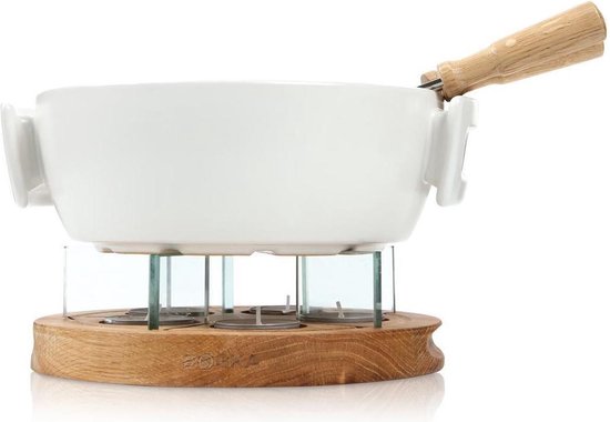 Boska Candlelight Fondue Twinkle - Voor 1.200 gram Kaasfondue - 1,6 liter van Boska
