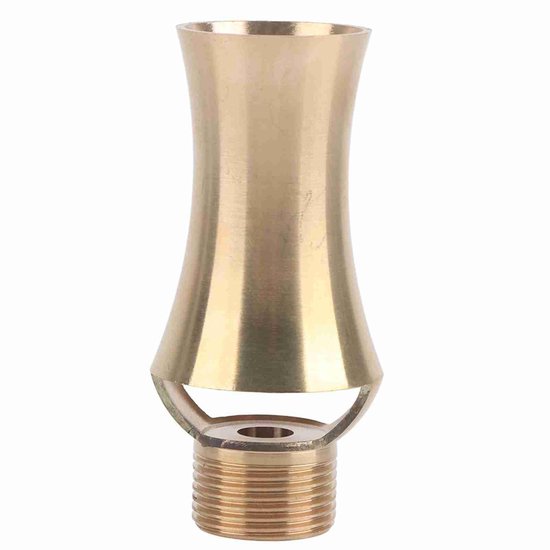 brass ice tower pond Cascade Cedar fountain spray head adjustable head pond cedar Shaped Flow Sprinkler head