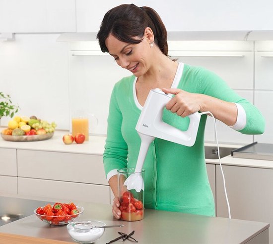 Braun HM3107WH - MultiMix 3 - Handmixer van Braun