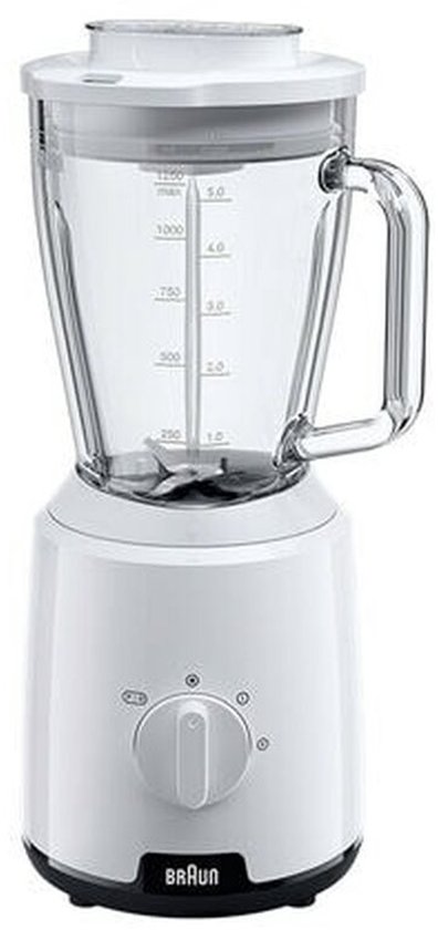 Braun JB 1050 1,25 l Blender voor op aanrecht 600 W Wit van Merkloos