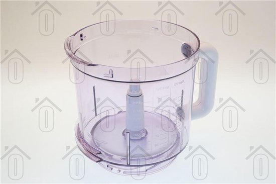 Braun Kom Mengkom met asje 2ltr. K650,K750,K700,3202, 3205 7322010204_ van Braun