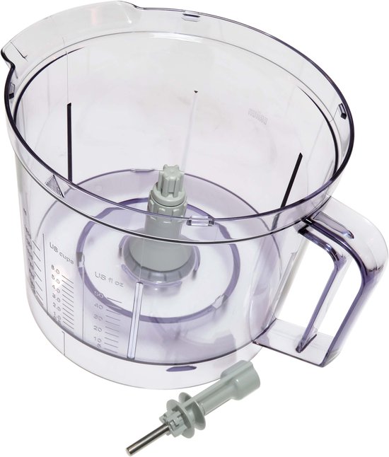 Braun mengkom van keukenmachine Multiquick 7 series - 1500ml - inclusief as aandrijving - nr. BR63210652 - BR67000546