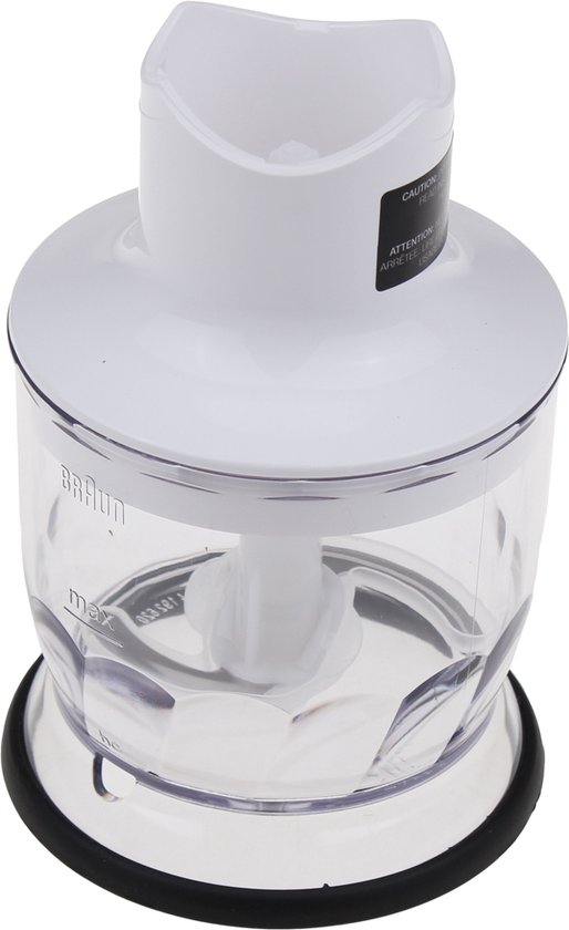 Braun MQ 20 WH Kleine Hakmolen - Staafmixeraccessoire - Zwart van Braun