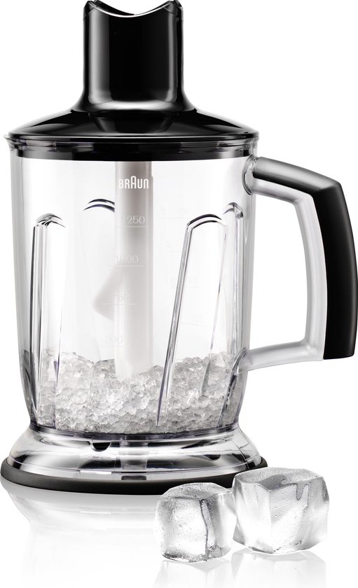 Braun MQ 40 BL Hakmolen - Staafmixeraccessoire - Zwart van BRA