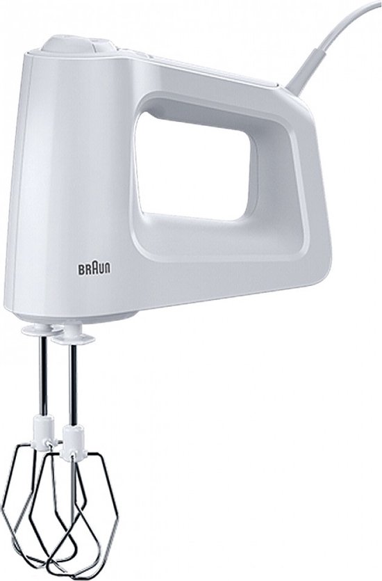 Braun MultiMix 3 HM3000WH - Handmixer - Wit van Braun
