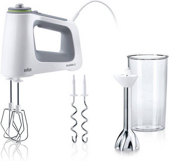 Braun MultiMix 5 HM5107WH - Handmixer - Wit van Braun