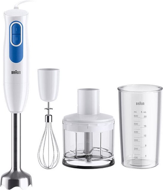 Braun MultiQuick 2 MQ20.236MWH - Staafmixer - Wit van Braun
