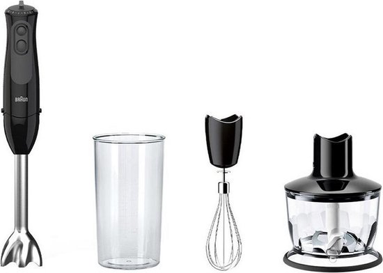 Braun MultiQuick 3 MQ3 3135 BK - Staafmixer - Zwart van Braun