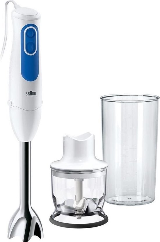 Braun MultiQuick 3 MQ3020WH Pesto - Staafmixer - Wit van Braun