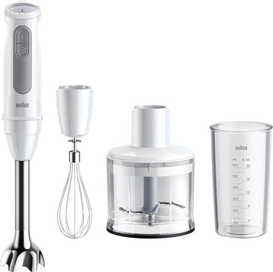 Braun Multiquick 5 MQ50.236M - Staafmixer - Wit van Braun