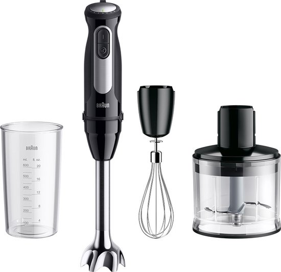 Braun MultiQuick 5 Pro MQ55.236M - Staafmixer - Zwart van Braun