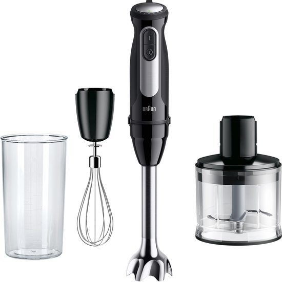 Braun MultiQuick 5 Pro MQ55.236M - Staafmixer - Zwart van Braun