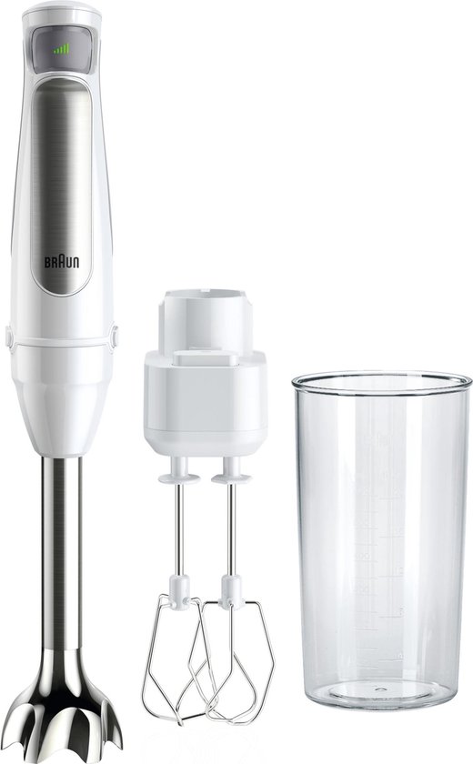 Braun MultiQuick 7WH MQ7005WH - Staafmixer - Wit van Braun