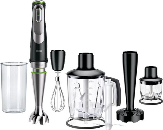 Braun MultiQuick 9 MQ9147X - Staafmixer - Zwart van Braun