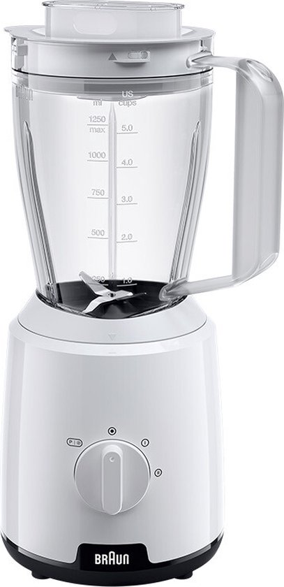 Braun PowerBlend 1 JB1000WH - Blender - Wit van Braun