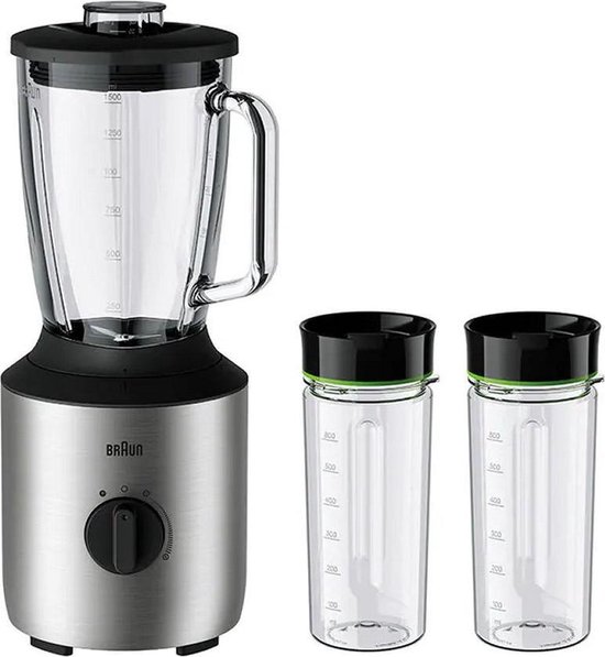 Braun PowerBlend 3 JB 3272 SI - Blender - Zilver van Braun