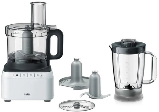 Braun PurEase Foodprocessor FP 3131 WH - 2,1 liter van Braun