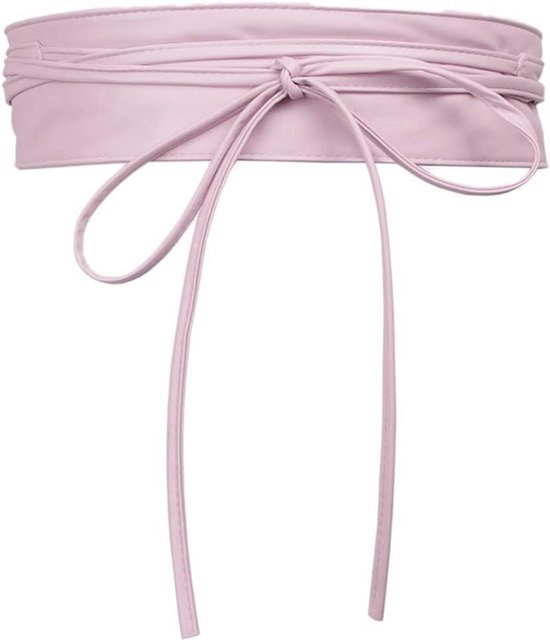 Brede Obi Tailleband voor Dames en Meisjes - Perfect voor Bruiloften, Feesten en Ceremonies - Taille 60-90 cm, Roze