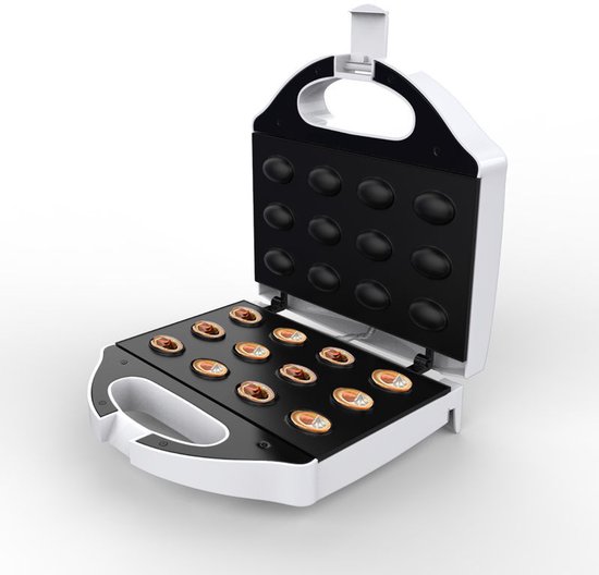 Brock Elektrische Notenkoekjes Maker 750W - Oreshki / Walnootkoekjes Maker - Voor 12 Halve Schelpen - Instelbare Temperatuur & Antiaanbaklaag van Brock Electronics