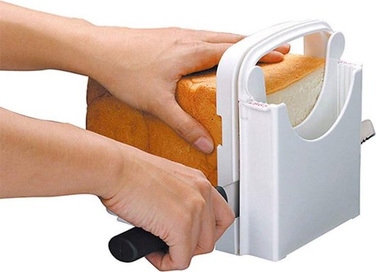 Broodsnijder hulpmiddel - Broodsnijder - Broodsnijmachine handmatig - Broodsnij plank - Must have voor in de keuken!