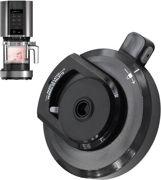 Buitendeksel voor Ninja ijsmachine, voor ijsmachine Ninja Creami, compatibel met Nc299amz/Nc301/Nc300, herbruikbaar reservedeksel, accessoires