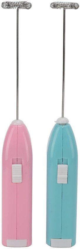 By shayne - Mini-handmixer - Hoge Snelheid - Duurzaam Roestvrij Staal - Vaatwasserbestendig - Elektrische Roerder - Geschikt voor Huishoudelijke Vloe.