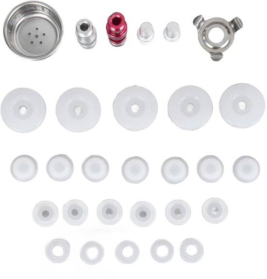 ByShane - Vlotterklep Pakking Set voor Elektrische Snelkookpan - Accessoire voor Anti Blokkerende Netto - Vervangende Sealer Pakking - Snelle Beugel