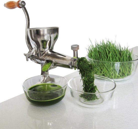 Byzoo juicer - Slowjuicer - Handmatig - RVS van Merkloos
