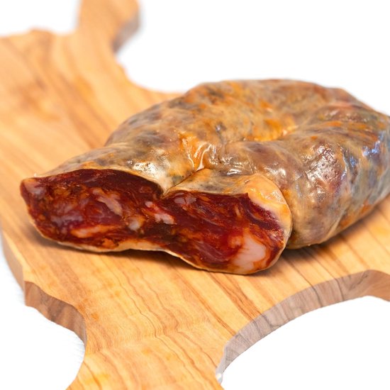 Calabrese soppressata 350 g – Gastronomische specialiteit perfect voor aperitieven, broodjes, vleeswaren en geschenkmanden