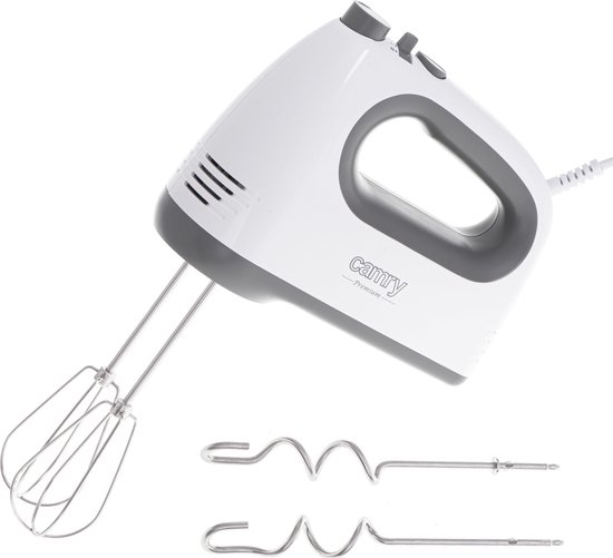 Camry CR4220w - Handmixer - grijs - 750 Watt van Merkloos