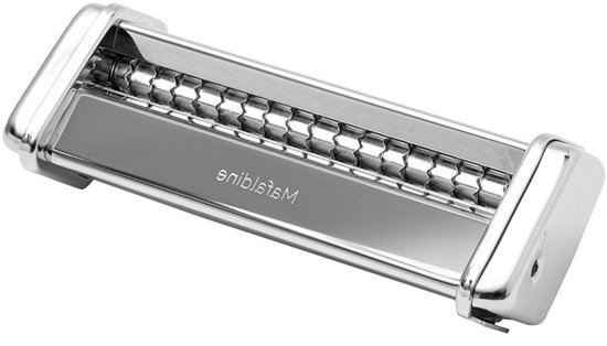 Capellini-opzetstuk van roestvrij staal voor pastamachine Atlas 150 - legering Mafaldine van Marcato