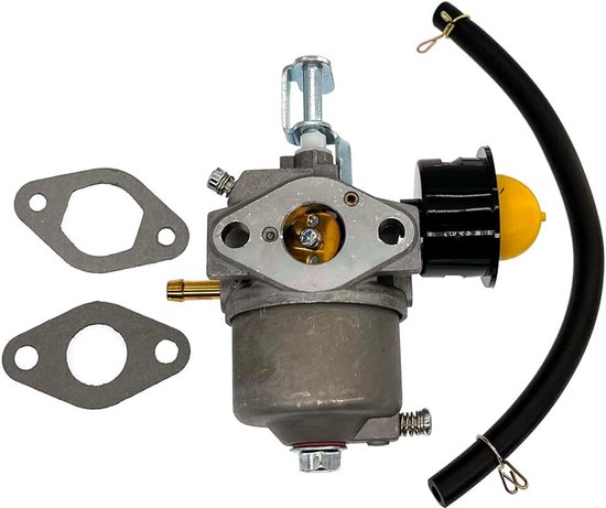 Carburatorset voor Güde ECO Wheeler 415 P P2 grasmaaier met primerpomp