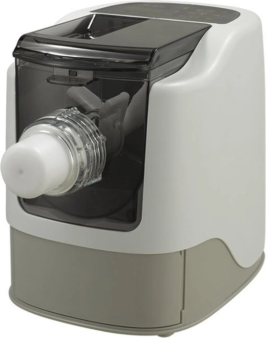 Carlovo Pastamachine - Pasta Maker - Pasta Machine - Noedelmachine - Pastamachine Elektrisch - Keukenapparatuur - 13 Sets Mesvorm - 260W - Grijs van Carlovo