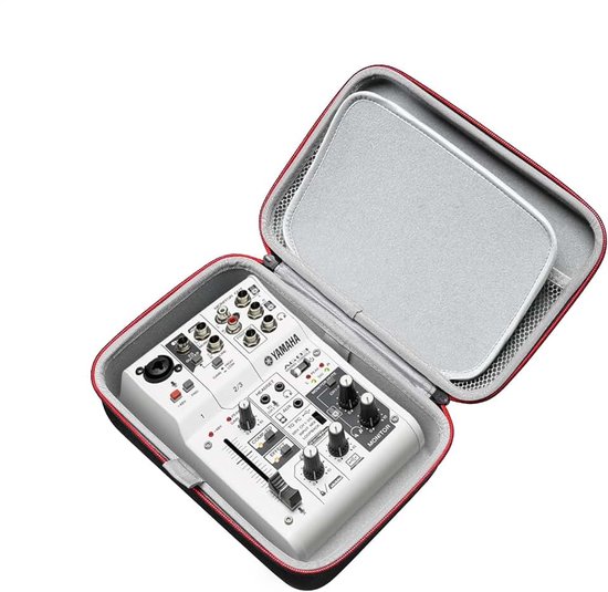 Case Hoes Voor Yamaha MG06/MG06X Mixer & Voor Yamaha AG03/AG03MK2/AG06/AG06MK2 Compacte mixer (Zwart)