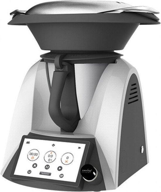 CaterChef Professionele Thermoblender - Inductie - 2 liter RVS - 11000 RPM - 40°C tot 110°C - Weegschaal - 450100 - Horeca van Cat