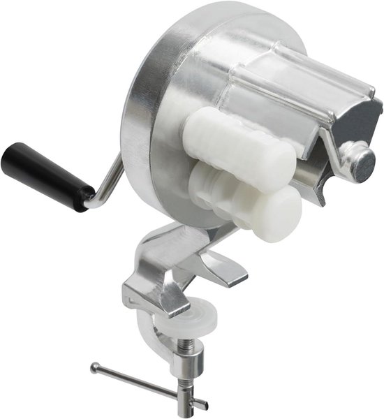 Cavatelli Maker - Pastamachine Gnocchi - Zelf Pasta Maken - Handmatige Bediening - Tafel tot 5 cm - Zilver