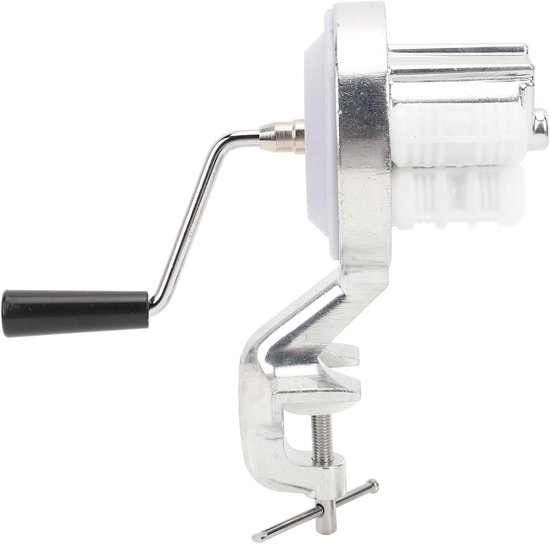 Cavatelli Maker - Pastamachine Handmatig - Zelfgemaakte Pasta - Hand Crank Bediening - Compact Formaat - Zilverkleurig