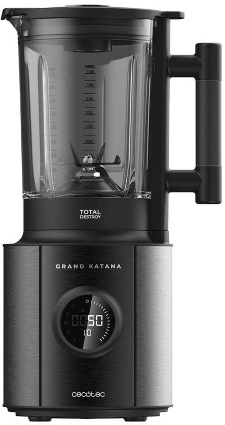 Cecotec Grand Katana 2700max Total Destroy Screen Blender Zwart One Size / EU Plug 220V van Merkloos