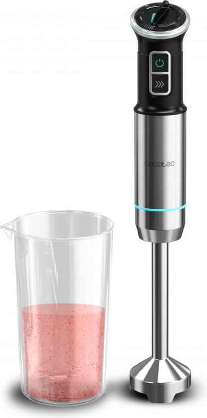 Cecotec Power Neutron 1100MAX 0,8 l Staafmixer 800 W Zwart van Merkloos