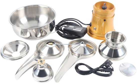 Cellista Melkroom Separator Elektrisch - Centrifugaalscheider - Roomseparator - Melkscheider - 50L/uur Capaciteit - 5L Tank van Merkloos