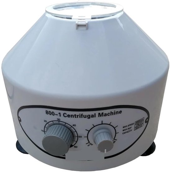 Centrifugeer Machine - Scheidingstool - Laboratorium Werk - 4000 RPM Snelheid - 6x 20ml Adapters