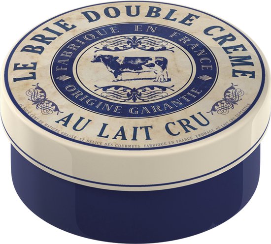 Cheese Baker, Kaas Ovenschaaltje, Brie, Camembert Keramiek, Blauw, 12.5 x 6 CM - Artesà van Artesa